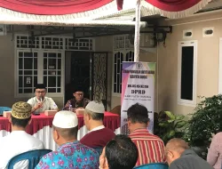 Reses Perdana H.Mahjub Disambut Antusias Warga Desa Karya Makmur