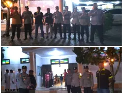 Polsek Pemali Amankan Ibadah Natal di Gereja Katolik St. Theresia Air Ruay