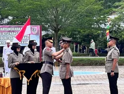 Lantik 123 Polisi Baru, Kapolda : Jadilah Bintara Baik, Melayani Masyarakat