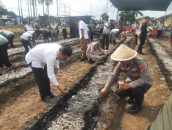 Polsek Mendo Barat Mulai Penanaman Jagung 1 Juta Hektar, Dukung Ketahanan Pangan Nasional