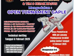 Bersama Tim 9 Jejak Kasus, MPC- PP Pangkalpinang Gelar Turnamen Gaple