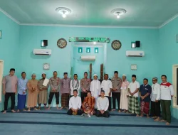 Safari Jumat, Kapolsek Ajak Warga Jaga Kamtibmas Cegah Geng Motor