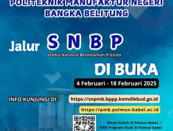 Polman Babel Buka Pendaftaran Mahasiswa Baru Jalur SNBP 2025