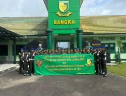 Denpom II/5 Bangka Sosialisasi Safety Riding dan Safety Driving