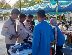 Polman Babel Gaet Calon Mahasiswa di Smansali 1 Expo 2025