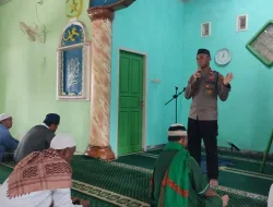 Polsek Pemali Safari Jumat di Masjid Darul Istiqomah, Ajak Warga Jaga Kamtibmas