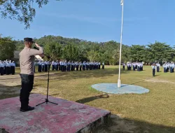 Jadi Pembina Upacara di SMPN 3, Kapolsek Pemali Ajak Siswa Jadi Generasi Disiplin