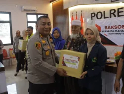 Baksos Presisi Polres Bangka Gandeng Mahasiswa dan Ormas