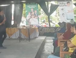 Deklarasi Bacalon Walikota, Adhy Sarphio Bangun Budaya Politik Jujur
