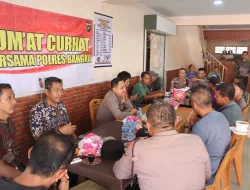 Kapolres Bangka Gelar Jumat Curhat, Warga Antusias Sampaikan Aspirasi