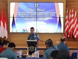 Lanal Babel Gelar Halal Bihalal, Syukuran Kenaikan Pangkat, dan Hantar Tugas Perwira