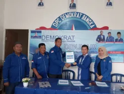 Ranto Sendhu Resmi Ambil Formulir Cawabup Bangka 2025, Siap Usung Ekonomi Kerakyatan