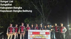 Polres Bangka Gelar Patroli Malam, Warga Dihimbau Jaga Keamanan