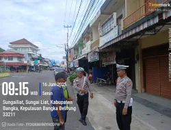 Satlantas Bangka Latih Juru Parkir Soal 12 Gerakan Gatur Lalin