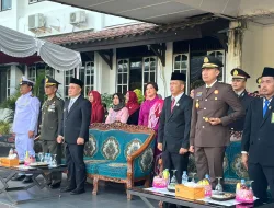 Danpos Binpotmar Sungailiat Hadiri Upacara HUT Bhayangkara ke-79,