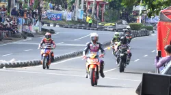 Kapolres Bangka Cup Race 2025. Balap Seru, Hadiah Motor, Kapolres Ikut Ngegas