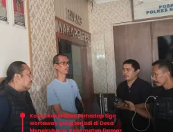 Boy Pastikan PWI BABEL Terus Kawal Kasus Pengeroyokan Terhadap Tiga Wartawan 