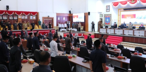 Gelar Paripurna, DPRD Babel Rekomendasi LHP BPK Terkait APBD 2024