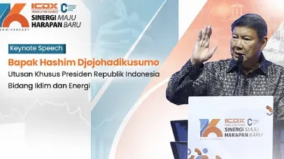16 Tahun ICDX, Hashim: Bukan Hanya Sangat Luar Biasa Bagi Dunia Usaha Indonesia
