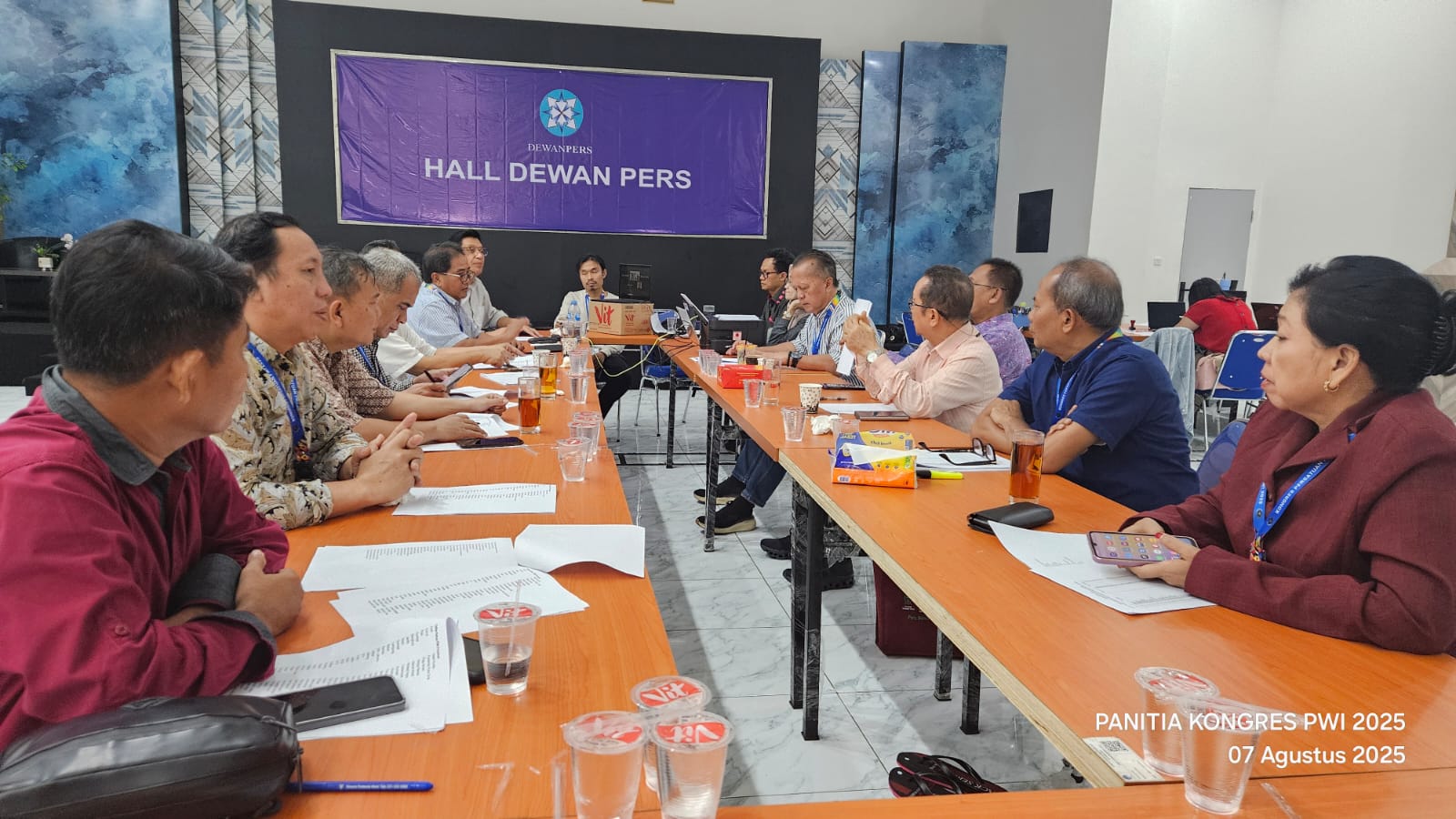 Kongres PWI 2025 Tetapkan Daftar Pemilih Tetap dan Jumlah Peninjau 