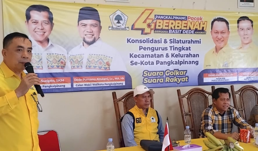 Partai Golkar Satukan Visi Menangkan Pangkapinang Berbenah
