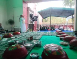 Kapolsek Sungailiat Hadiri Maulid Nabi di Dinas Pangan dan Pertanian Bangka