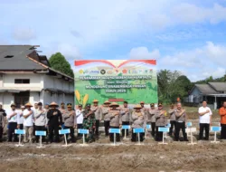 Polres Bangka Tanam Jagung Serentak Kuartal IV, Dukung Swasembada Pangan Nasional