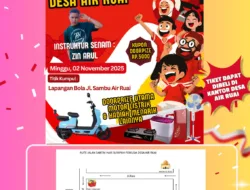 Peringati Hari Sumpah Pemuda Desa Air Ruai Akan Gelar Jalan Sehat, 