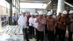 Prabowo Kunjungi Smelter  PT.TRININDO INTER NUSA Milik Hendri Lie di Babel Sebelumnya Jokowi Berkunjung