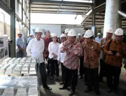 Prabowo Kunjungi Smelter  PT.TRININDO INTER NUSA Milik Hendri Lie di Babel Sebelumnya Jokowi Berkunjung