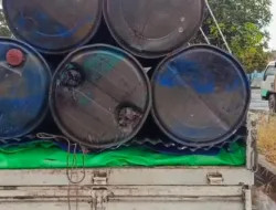 Aparat Berhasil Tangkap Mobil ISUZU yang Mengangkut Pasir Timah Ilegal