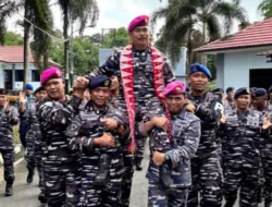 Danlanal Babel Resmi Berganti, Kolonel Marinir Yulindo Jabat Komandan Baru