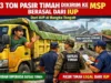 3 Ton Pasir Timah yang Dikirim ke MSP Berasal dari IUP Bangka Tengah