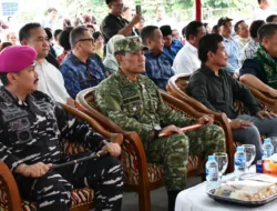 Danlanal Babel Hadiri Grand Opening Tiga Perusahaan di Pangkalpinang