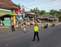 Kapolres Pimpin Strong Point Pagi, Jaga Kelancaran Lalin