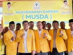 Aklamasi, Deddi Wijaya Resmi Ketua Terpilih DPD II Babar