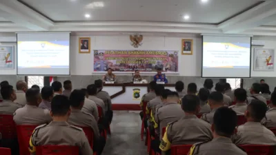 Sat Binmas Bangka Gelar Pelatihan Bhabinkamtibmas, Polisi Penolong Masyarakat