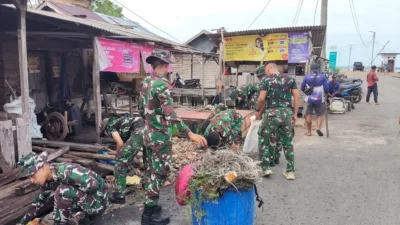 Semangat TMMD Ke-127, Kodim 0432/Basel Tumbuhkan Budaya Gotong Royong