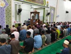 Semangat Ramadan, Satgas TMMD 127 Kodim 0432/Basel Gabungkan Kerja dan Ibadah