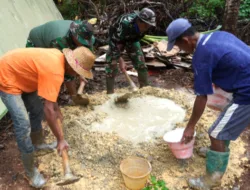 Satgas TMMD ke-127 Kodim 0432/Basel Percepat Rehab Rumah Tidak Layak Huni di Pulau Lepar
