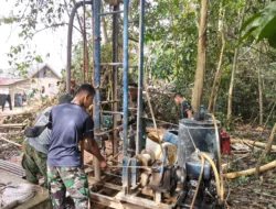 Jawab Krisis Air Bersih, Satgas TMMD ke-127 Bangun Sumur Bor Kedua di Pulau Lepar,