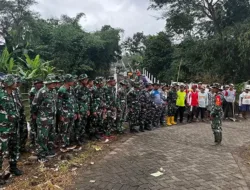 TMMD ke-127 Bangun Jalan 5,5 Km di Pulau Lepar, Progres Sudah 65 Persen