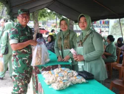 Sambut Idul Fitri, Korem 045/Gaya Hadirkan Bazar Murah di Pangkalpinang