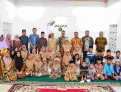 Hangatnya Silaturahmi, Kebersamaan PT Timah dan Anak Panti Al Khoiriyah dalam Buka Puasa Bersama