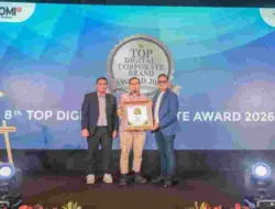 Perkuat Reputasi Digital, PT TIMAH Raih Penghargaan TOP Digital Corporate Brand Award 2026