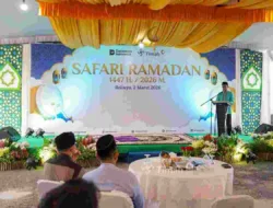 Safari Ramadan PT TIMAH di Belinyu, Santuni Anak Yatim Hingga Bantuan untuk Marbot Masjid