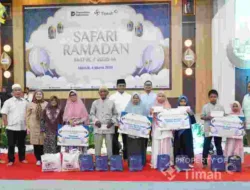 PT TIMAH Berbagi Kebahagiaan Ramadan, Santuni 150 Anak Yatim Piatu di Bangka Barat