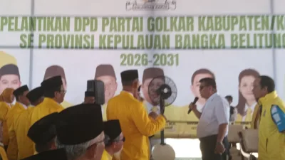 Pelantikan 7 DPD II, Uji Mesin Partai Golkar di Babel