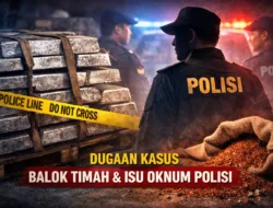 Balok Timah Diamankan Polresta Pangkalpinang, Muncul Dugaan Keterkaitan Oknum Polisi Yang Di Duga Pernah Tersangkut Pengiriman Monazit