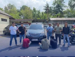 Tim Kelambit Polres Bangka Ungkap Kasus Curat, Tiga Pelaku Ditangkap
